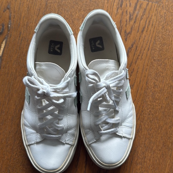 Veja Campo - White / Matcha / Sea Green - Size 10 / EU 41 - Picture 5 of 7